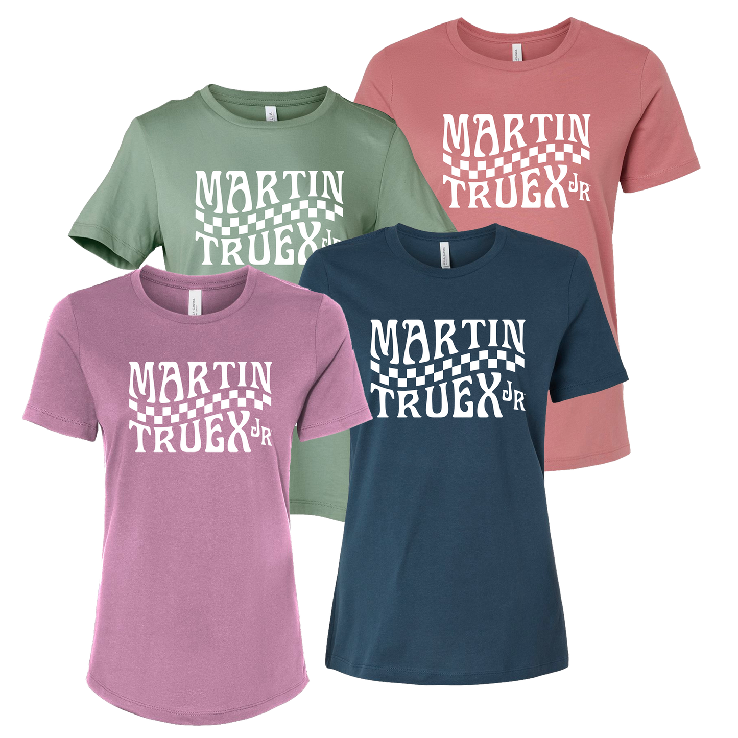 Martin Truex Jr. Women's Relaxed Wavy Tee