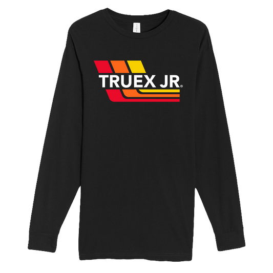Martin Truex Jr. Retro Stripes Long Sleeve Tee - Black