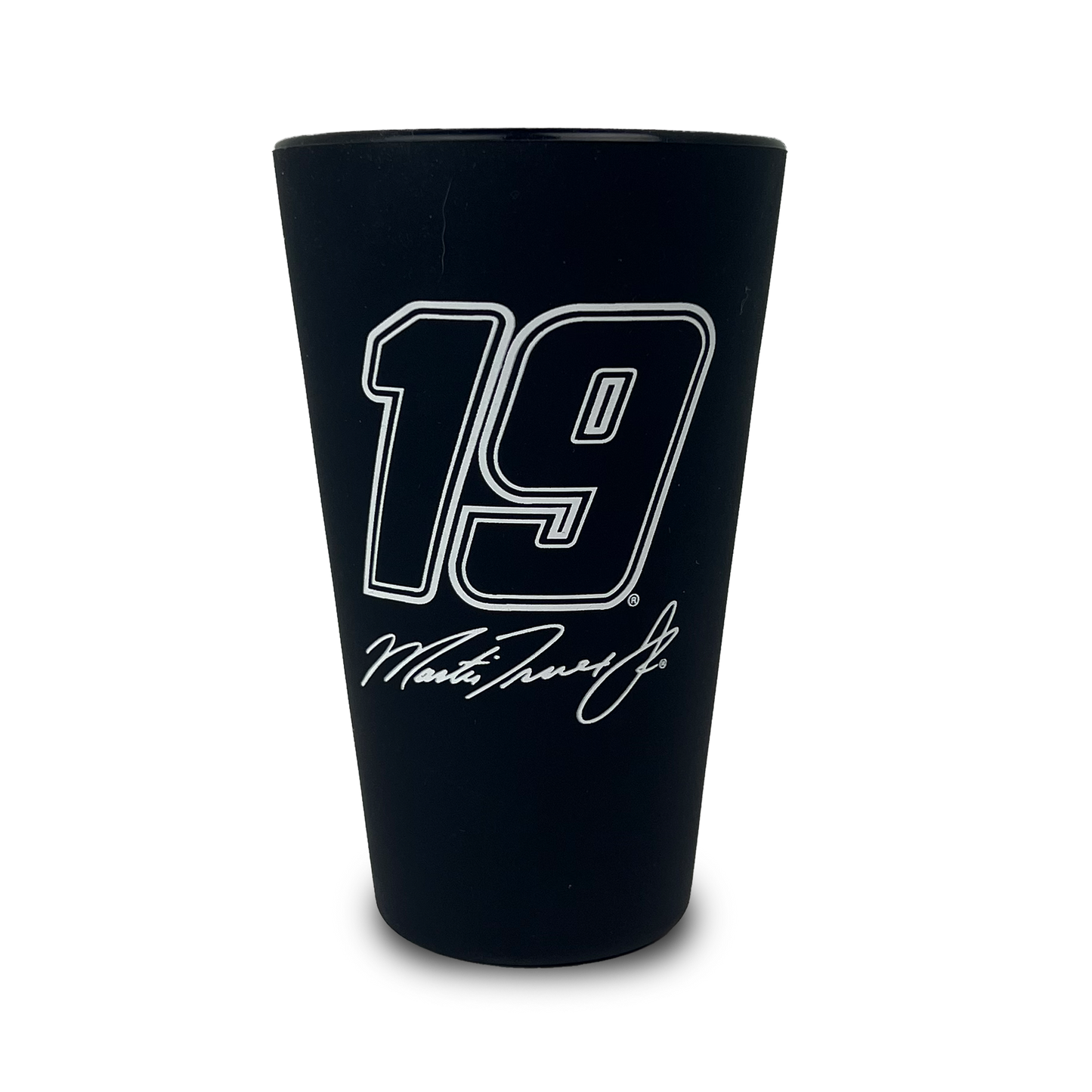 #19 Black Silicone Pint Glass