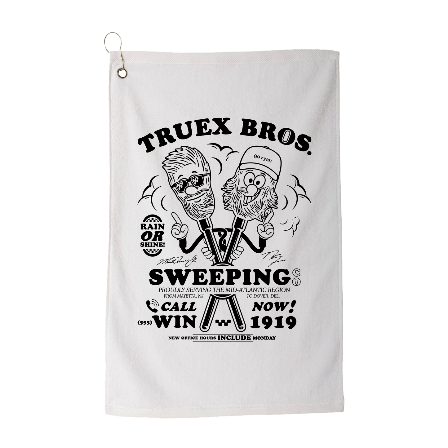 Truex Brothers Sweeping Co. Towel