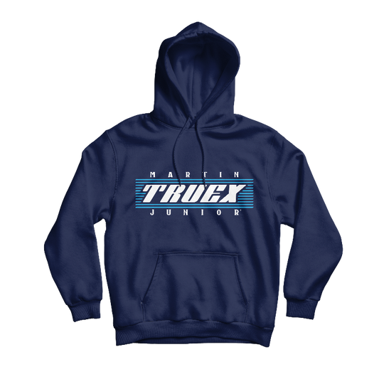 Martin Truex Jr. Grandstand Unisex Blue Hoodie (DTG) - Martin Truex Jr. Retail Store