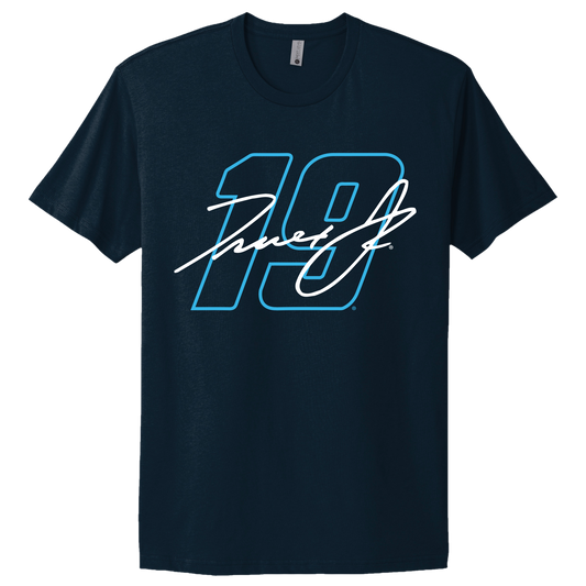 "Big #19 Fan" Tee - Navy - Martin Truex Jr. Retail Store