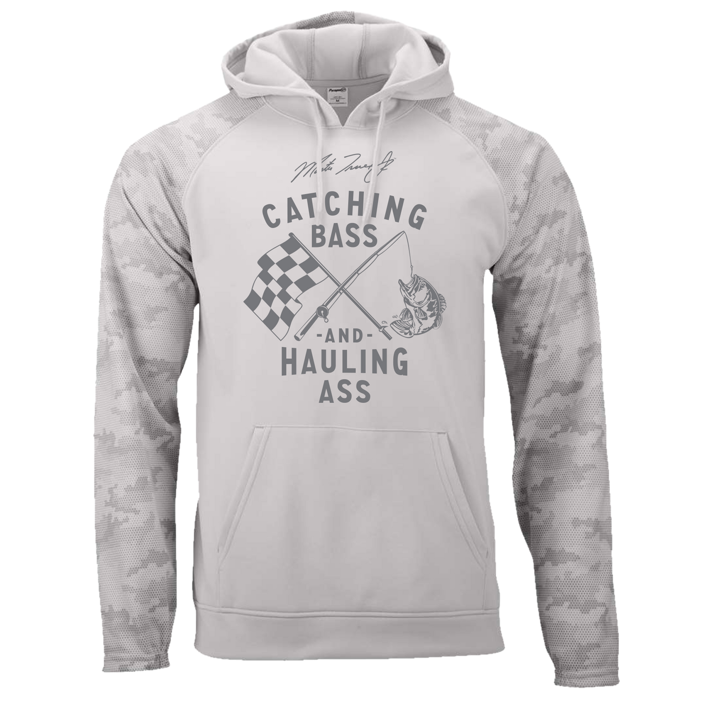 Catching Bass Camo Hoodie