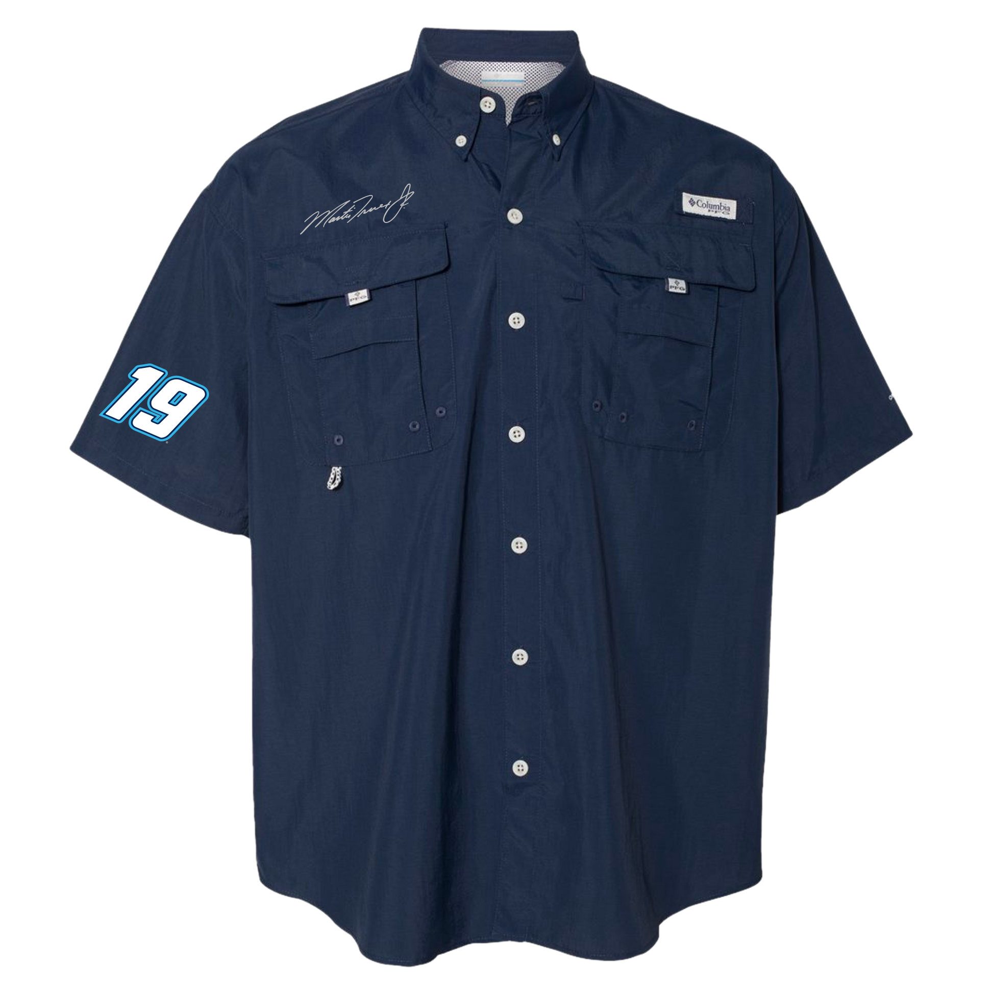 Columbia Sportswear - Fishing Shirt - Tamiami - Fauxback - Lt Blue