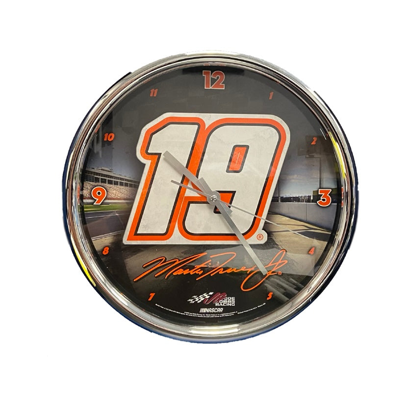 Martin Truex Jr. Chrome Clock - Martin Truex Jr. Retail Store
